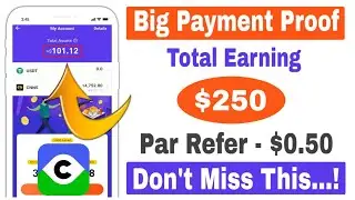 Coinness App Payment Proof 🔥| Joining Bonus Up to $7 & Par Refer $0.50