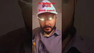 Reel Ac technician=bomb💣 expert @Actecsaudi @bakheetalmasry4578 @shorts #acrepair #actechnician