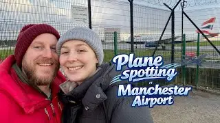 INSIDE Manchester Airport&rsquo;s Viewing Park ✈️ Planes Up Close + The Airport Pub Experience!