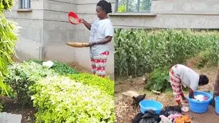 🌾 Peaceful Living In the Kenyan Countryside 🌿🏡|Daily Life & Traditional Village Cooking.