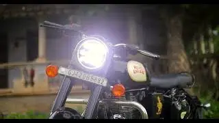 Royal Enfield Classic 350 Black Cinematic video (Sharadpariya)