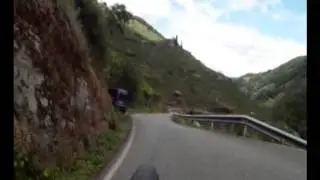 Subida a Cantada en Bibicleta, asta el cruce de la general