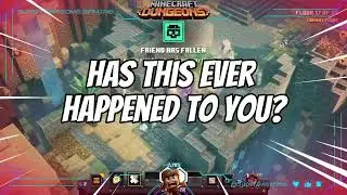 EPIC Minecraft Dungeons FAIL! 7 DEATHS in 40 SECONDS?! | Diamond Key Golem Challenge