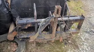 You bought that???  Quicke Flexibal bale handler Repair and new Brackets