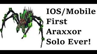RuneScape 3 IOS/Mobile, First Araxxor Solo on IOS, May 18, 2020