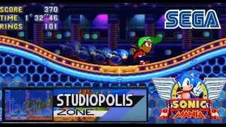 Sonic Mania: Studiopolis Zone Mashup- Original and SNES Remix