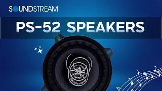 PS-52 5.25&rdquo; 2-Way Full Range Co-Axial Speakers | Soundstream