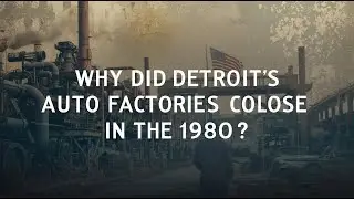 Why did Detroit's auto factories close in the 1980