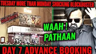 PATHAAN BOX OFFICE COLLECTION DAY 7 | SHAH RUKH KHAN | HUGE ADVANCE BOOKING | BLOCKBUSTER