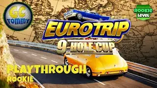 ROOKIE Playthrough, Hole 1-9 - Eurotrip 9-Hole cup! *Golf Clash Guide*