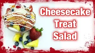 Strawberry Crunch Cheesecake Treat Salad