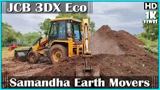 JCB 3DX Eco Working | Samandha Earth Movers