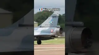 🇫🇷 Mirage 2000 Take Off #plane #aviation #military