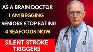 Over 60? 4 Worst Seafoods You Should Never Touch and 4 you must eat daily to Avoid STROKE