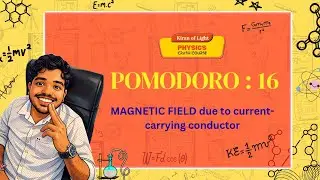 Right-Hand Thumb Rule Explained | Current-Carrying Conductor | Pomodoro technique 