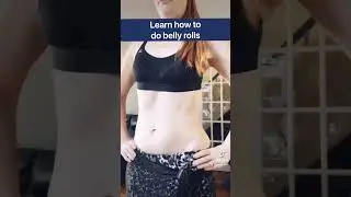 Learn belly dance - belly rolls