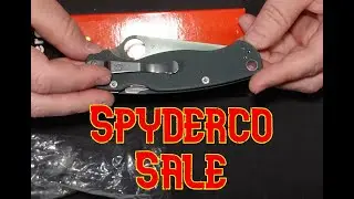****SOLD***** Spyderco Para 2 CTS-204P for Sale!! Forest Green!!
