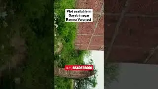Plot Available in Gayatri Nagar Ramana Varanasi #home #realestate #plot