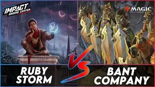 Bant Company VS Ruby Storm [PAPER] | Modern FNM from IGC RD 4 | Magic: the Gathering