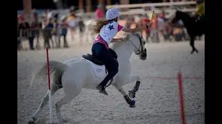 Mounted Games Grand Tournoi 2018 Océane & Anouche Paire Junior Elite