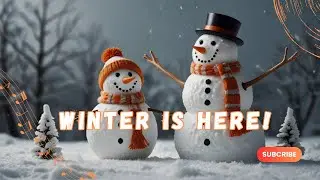 Winter is Here! | Fun Winter Rhyme for Kids | Brainbee #cartoons #song