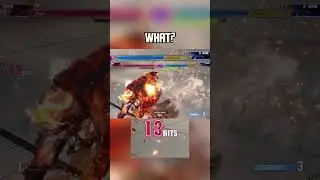 Akuma 20 hit Modern Combo poor damage #shorts #akuma #moderncontrol #streetfighter6