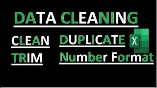 Data Cleaning in Excel - Hindi