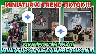 Cara Edit Miniatur Motor Ai Trend Tiktok !!!