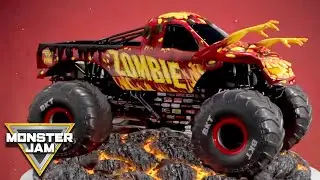 Fire Zombie Monster Jam Truck 360 Turntable Views | Monster Jam