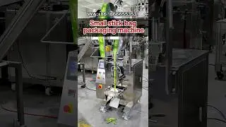 Small stick packaging bag machine, can pack liquid, powder and other materials#packaging #machine