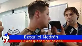 Ezequiel Medr&aacute;n, analiz&oacute; lo que se viene en el plantel Sabalero
