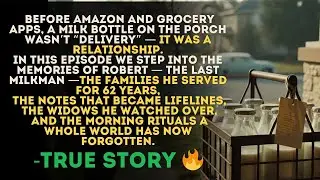 Sixty-two years. Same houses. Same doorsteps. &mdash; The last milkman&rsquo;s goodbye | Audio Story