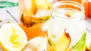 Peach Lemonade Spritzer - Show Me the Yummy