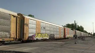 UNION PACIFIC GE AC44CW Northbound Mix Freight on the Norfolk Southern Line