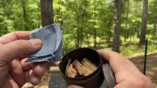 For Highly Reactive Char Cloth, Buffer The Bottom Of Your Char Tin With Punk Wood