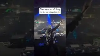 #alanwalker Live performance at Shillong Day 2 of #walkerworld #indiatour next stop Delhi