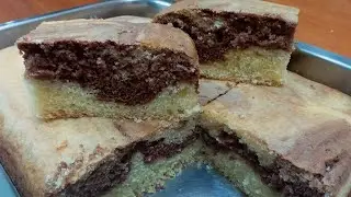 BOLO MESCLADO SIMPLES E FOFINHO | BOLO MESCLADO DE VÓ