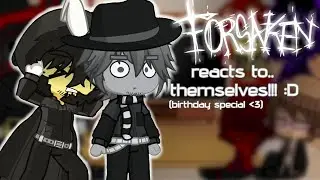 Реакции Forsaken на самих себя || Смешные мемы, пейринги, монтажи || Forsaken Roblox || Gacha React