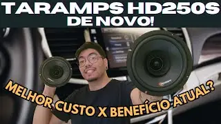 UNBOXING ALTO FALANTE TARAMPS HD250S FULL RANGE 2025