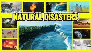 Learn Natural Disasters - Names, Sounds & Fun Facts - Natural Disaster Vocabulary