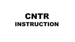 TUTORIAL CX PROGRAMMER : CNTR instruction