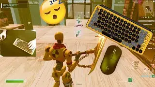 Logitech Pop Keys 🤩 Keyboard & Mouse Sounds ASMR 😴 Fortnite Titled Towers Gameplay 360FPS 4K🏆