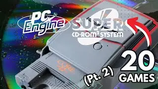 20 💿 PC ENGINE CDROM&sup2; games (Pt.  2) | Better than SEGA CD❓
