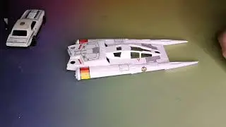 Buck Rogers Corgi diecast Starfighter Custom