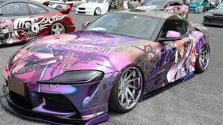 大人気の「ウマ娘」「原神」ほか…「痛車」１００台が奥伊吹に大集合✨「VTuber・ホロライブ・ラブライブ！・初音ミク・アイドルマスター」等も展示！！初夏のスキー場が「漫画・アニメ・ゲーム」の世界に✨