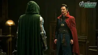 Doctor Strange reveals the hidden truth about Stark's future by eliminating Thanos