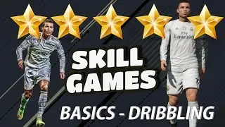 SKILL GAMES TUTORIAL - BASICS DRIBBLING HIGH SCORE!!!