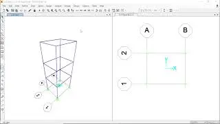 DESIGN RUKO 3D (Frame/Portal 3D) Belajar SAP2000 Pemula