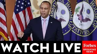 WATCH LIVE: Hakeem Jeffries And House Dems Hold Press Briefing On Day One Of Government Shutdown