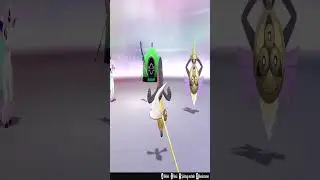 Playing Feather Wand with Yamask #shorts